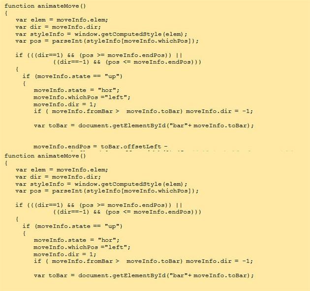 برج هانوی با جاوااسکریپت